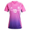 Maillot de Supporter Allemagne Muller 13 Extérieur Euro 2024 Pour Femme